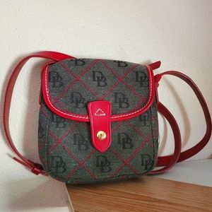 Small Red Leather Dooney & Bourke Crossbody
